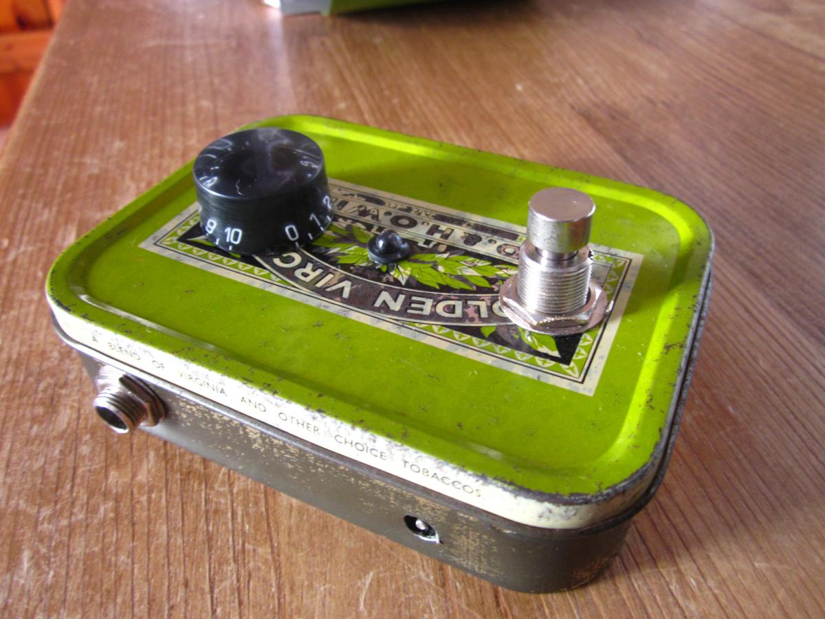 2014 - Tobacco Tin Guitar Pedal