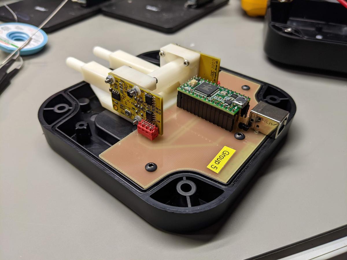 2022 - Univerity Coursework: Gas Concentration Detector