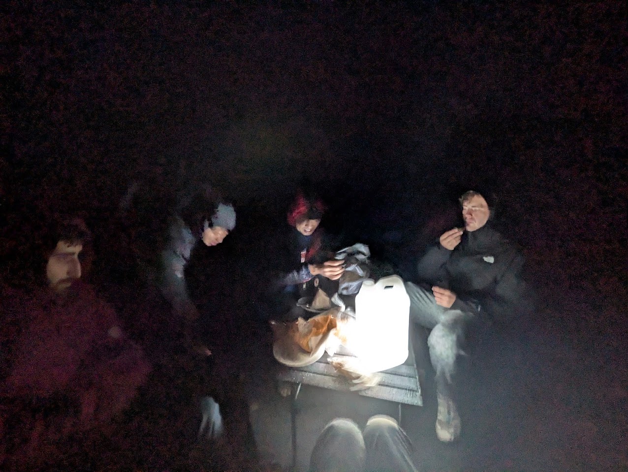 Midnight Breakfast and Tent Collapse!