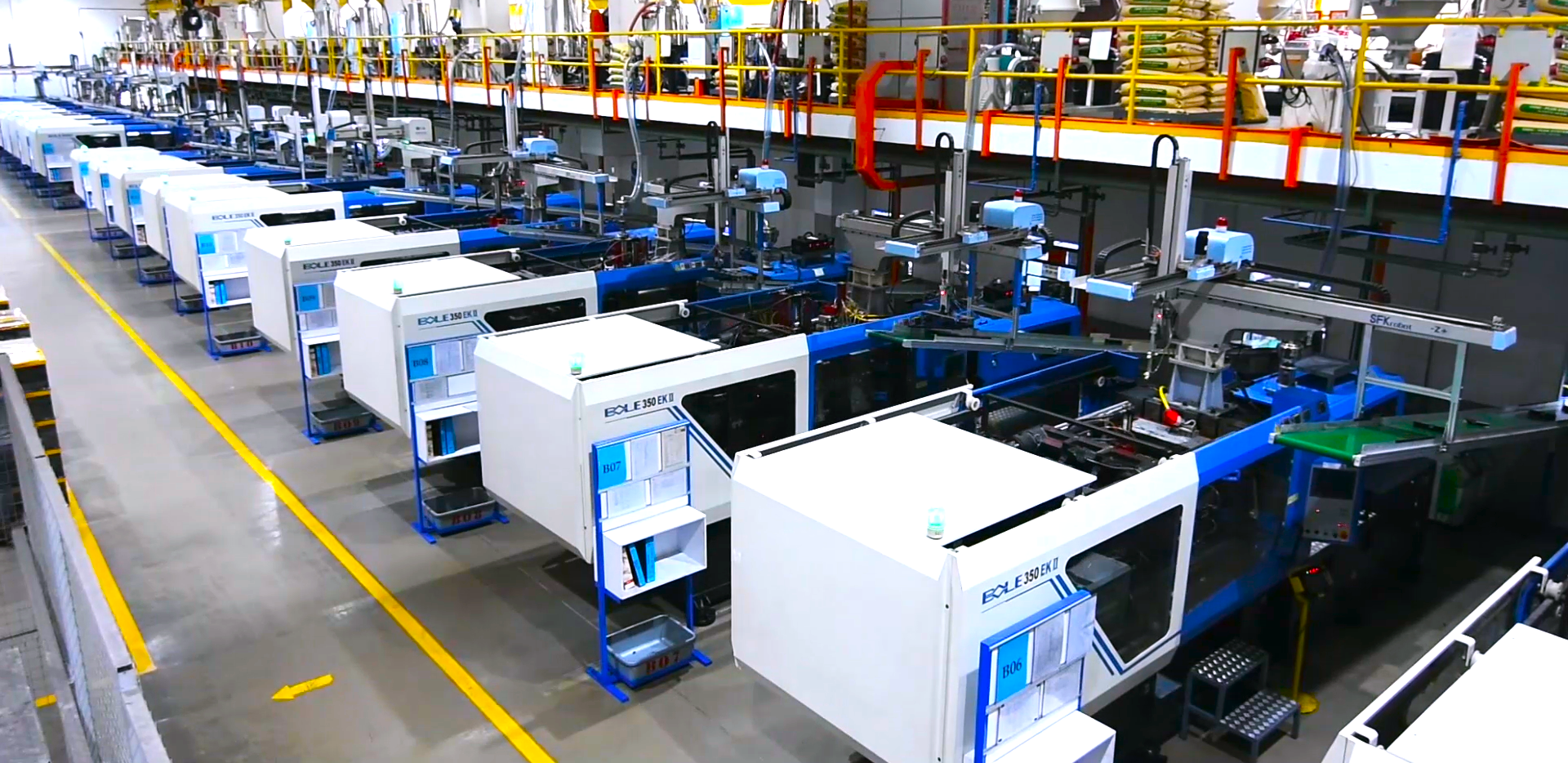 Injection Moulding Line - Senai