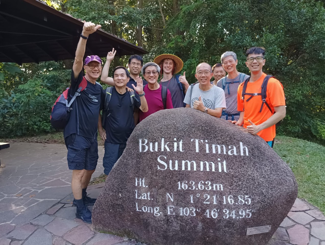 Hiking in Bukit Timah