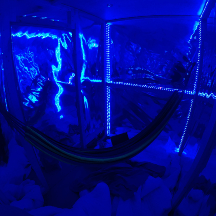 LED Hammock Room